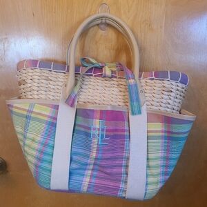 Ralph Luren Handbag, Plaid